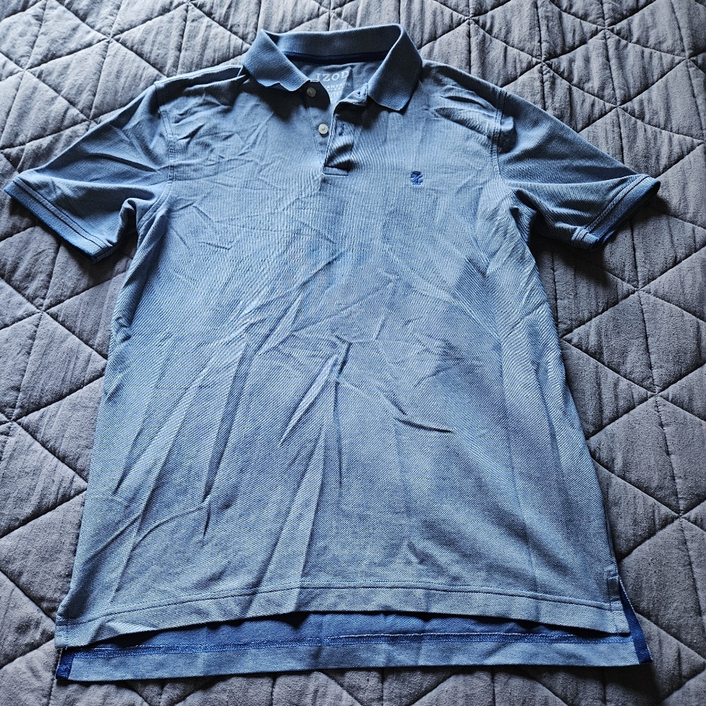 Light Blue Small Izod Polo Shirt